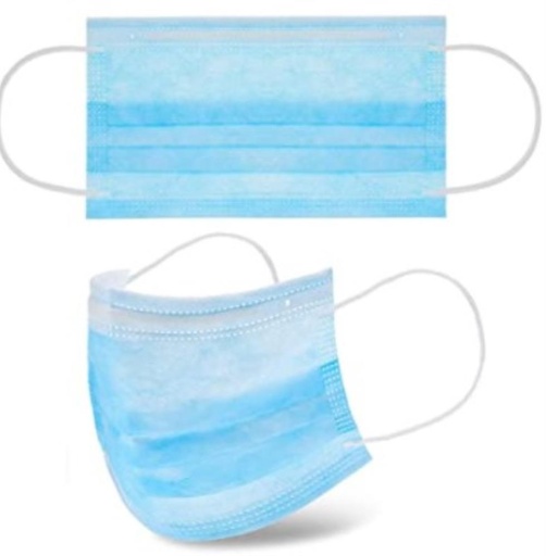 [53152810] EENMALIG GEBRUIK 3-PLY BESCHERMEND MASKER