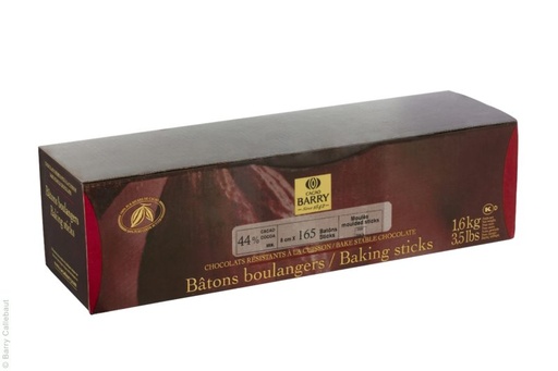 [03070094] BARRY CHD-BB-168BY-357 GROTE CHOCOLADE FONDANT STICK 160 STUKS