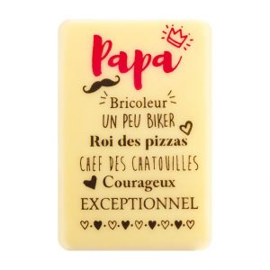 [08057841] 074148 PCB RECHTHOEK CB PAPA BRICOLEUR 6X4 CM 50ST ***S/CD***