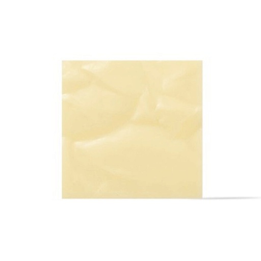 [08054340] 77568 CRINKLED WHITE CHOCOLATE BAR 35X35MM 240 PCS ***ON ORDER***