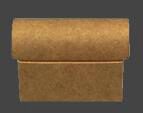[42500063] MINI KOFFER VOOR 2 PRALINES KRAFT 67X37X50MM 10 STUKKEN=PAK