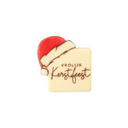 [08030780] 2015082 PLAATJE KERSTMUTS VROLIJK KERSTFEEST 3.5CM 120 STUKKEN