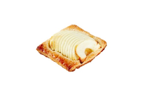 [02100322] TERRE EMBRUNS APPLE COMPOTE TARTLET 36 X 110GR CRISPY PUFF PASTRY PACK