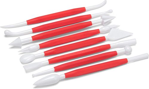 [57658892] PATISSE SUIKER/AMANDPASTIJS VORMSTUKKEN 8 STUKS 14CM