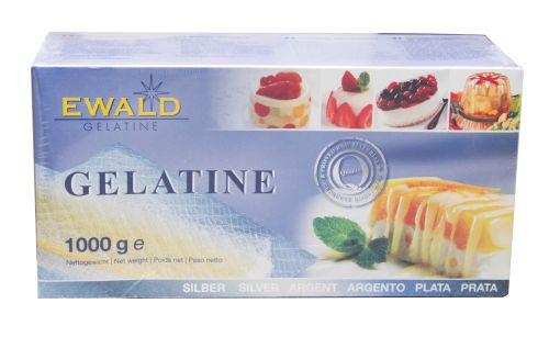[03031063] GELATINE IN BLADDEN EXTRA FIJNE ZILVER 1KG