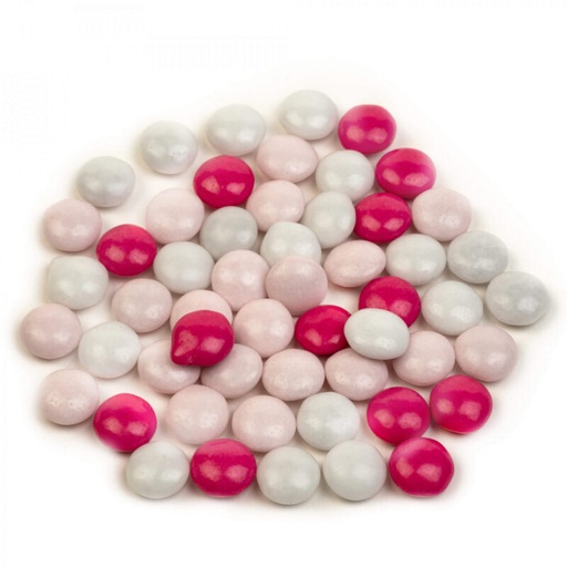 [70407567] VANPARYS DRAGEE-MINI CONFETTI CHOCOLATE MIX GIRL 2 (PINK/WHITE/LIGHT PINK) 1KG