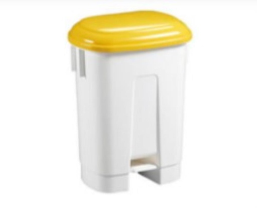 [70409904] 60L ROBUUSTE GELE PEDAALEMMER MET DEKSEL