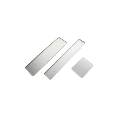 [53303011] ZILVER ALU PLAAT 70X15CM RECHT RAND=STUK