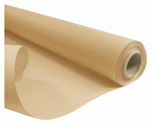 [41603228] NATURAL KRAFT WRAPPING PAPER ROLL OF 80CMX50 METERS