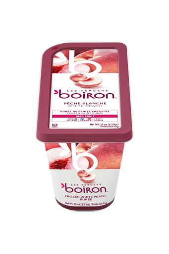 [02100101] ❄️BOIRON 724 WITTE PERZIKPUREE 100% 1KG