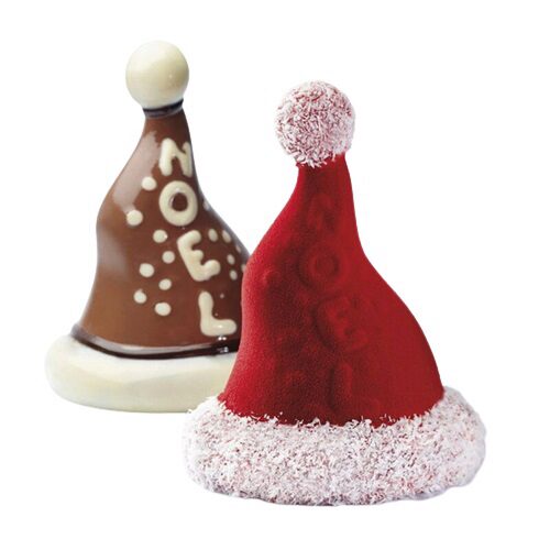 [70408686] MOULE CHOCOLAT 3D THERMOFORME CHAPEAU NOEL