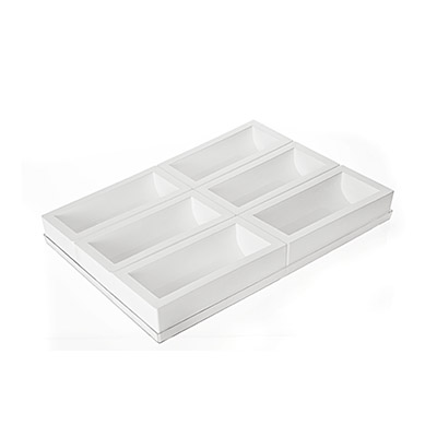 [51661175] SILIKOMART LOG MOLDS + SUPPORT 60X40CM 250 X 90 X 70 MM 6 X 1300ML