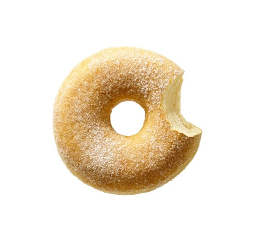 [02060288] DAUPHINE 4250968 DONUT GOLDENFRY SUIKER 48 X 50GR
