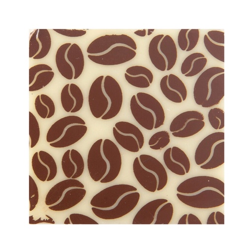 [08034258] 34040 PLAATJE KOFFIEBOON  3 X 3 CM 220ST = DOOS