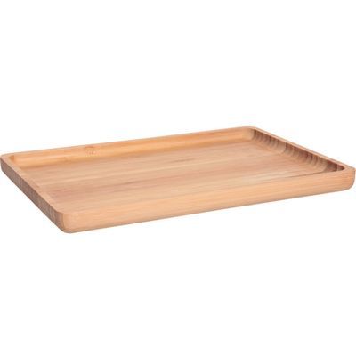[57658223] C&T RECT BAMBOO TRAY 21.5X15X1.6CM
