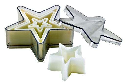 [70408737] EXOGLASS CUTTER 5P 5-BRANCHED STAR FROM 2 TO 12CM-CH879P