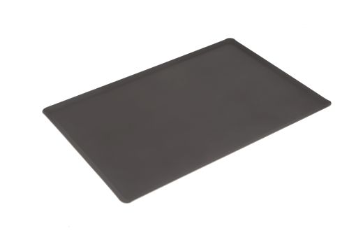[51311349] ALUMINIUM PLAAT 40X80CM VOL TEFLON 4 RANDEN OP 45° DIKTE 20/10=STUK