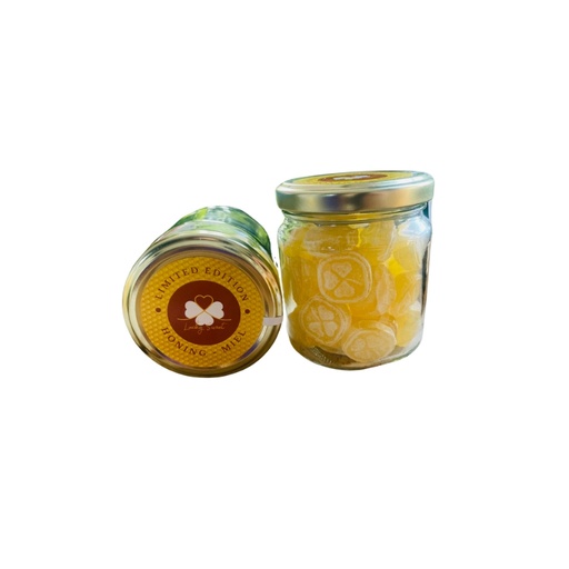 [14100641] LUCKY SWEET HONEY CANDY 130GR JAR