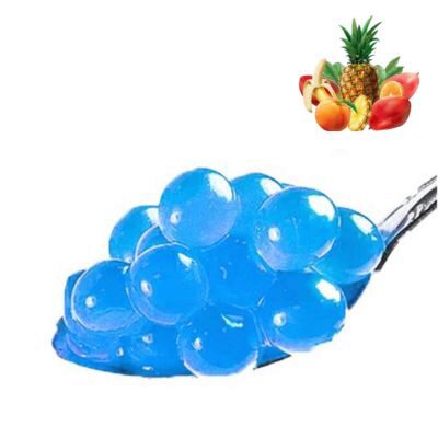 [25101231] BLACK COFFEE FRUIT PEARLS 3,2KG TROPISCH BLAUW SMAAK V/BUBBLE TEA POT