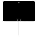 [57663400] BLANK BLACK LABEL 8X12CM WITH STAINLESS STEEL PICK (10PC)