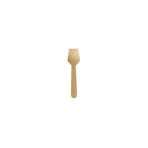[53533118] CUILLERE À GLACE BÊCHE EN BOIS 9,5CM 100PCS