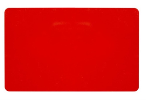[57665020] EDIKIO CARTES PVC ROUGES - 0,76 MM - 86X54MM ACCES/FLEX/DUPLEX  PAQUET DE 100 PCES