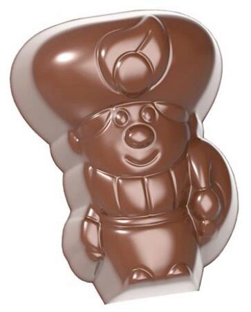 [70409540] FATHER FOUETTARD PRALINE CHOCOLATE MOLD CW1869 3X8 -- 10.5GR