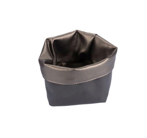 [57661403] PAVELINNI BASKET 14X14CM METALIK GUNMETAL/ANTHRACITE 1011/0007