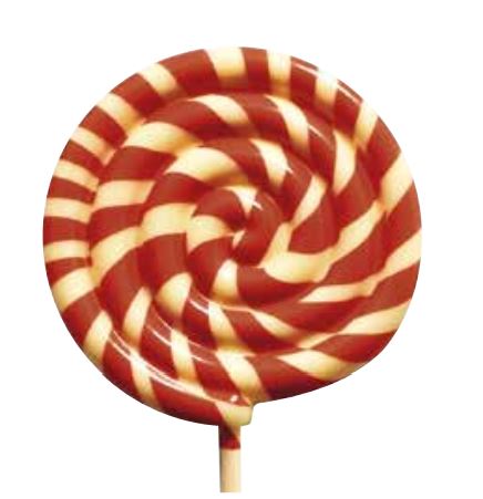 [08057078] 061247 PCB SNOEPLOLLIPOP BLISTERS VOOR 27 PRINTS Ø 7,4 CM EN STICKS 9 STUKS ***S/CD***