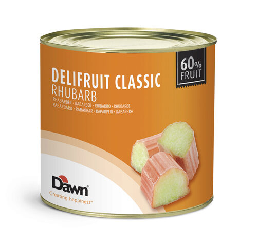 [01060331] DAWN DELIFRUIT KLASSIEKE RABARBER 2,7KG