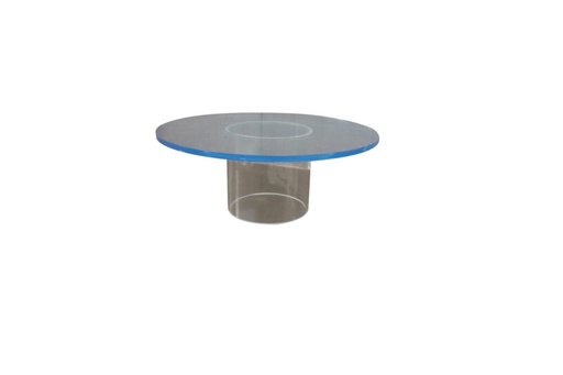 [54917151] PLATEAU  TARTE PLEXI D20 HT 7CM