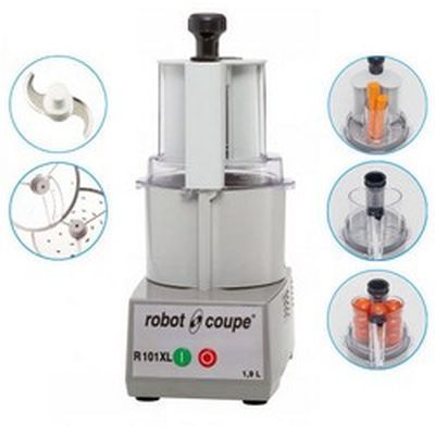 [62250373] ROBOT COUPE R101XL COMBINE CUTTER-CL450W-1.9L- 1500T/MIN - 230V/1 - +E2+R2
