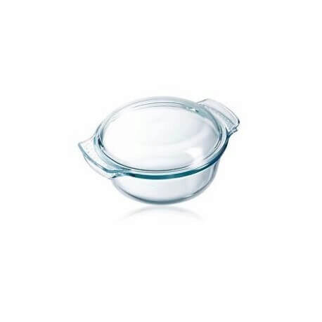 [57661177] PYREX CLASSIC ROUND COCOTTE 32X26CM 375L+1.4L BOROSILICATE -40+300°