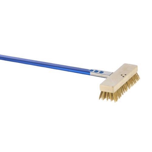 [50703984] GI-METAL MESSING OVENBORSTEL MET HANDVAT 150CM HTMAX6CM