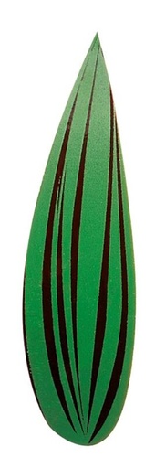 [08057087] 061258 PCB ELONGATED SHEETS CN GREEN STRIPS 7X1.6 CM 135PCS ***S/CD***