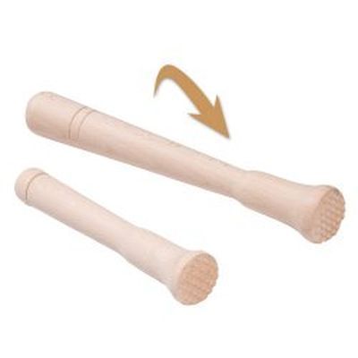 [57659375] HOUTEN STAMPER VOOR COCKTAIL 22CM - 25PIL12