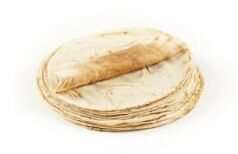 [02060044] DAUPHINE 5001979 WHITE LEBANESE WRAP 10 X 7 Ø22CM