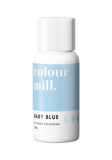 [08055930] COLOUR MILL LIPOSOLUBLE COLOURANT BABY BLUE 20ML