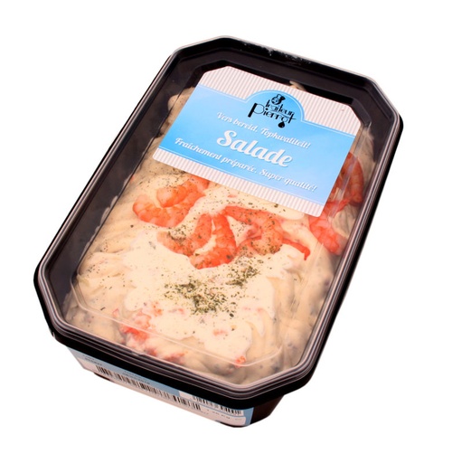 [06100304] TRAITEUR PIERROT SALADE CREVETTE TIGREE AIL 1.25KG