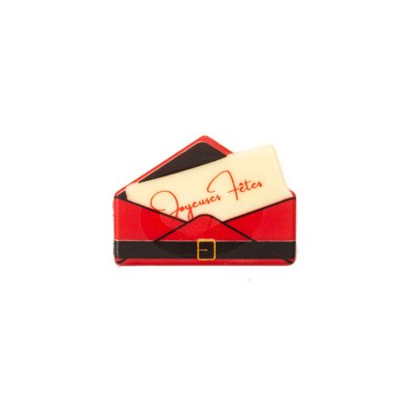 [08054437] 2015659 JOYEUSES FETES CHOCOLADE ENVELOP BLISTER 50X36MM 60 STUKS ***S/CD***