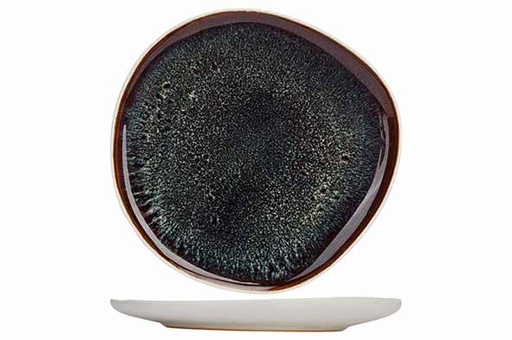 [60251752] C&T MAUNA DESSERT PLATE 21.5X21.XH2.5CM ORGANIC - 5223215