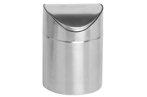 [60251084] C&T STAINLESS STEEL TABLE BIN D12XH17CM