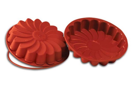 [70408137] SILIKOMART SFT220 DAISY FLOWER CAKE MOLD Ø220 HT 45MM 1300ML UNIFLEX