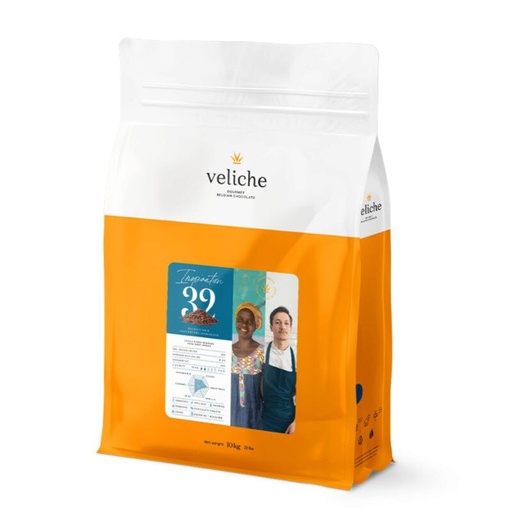 [08053829] E2407 VELICHE CHOCOLADE MELK INSPIRATION 32%  2X10KG = DOOS **S/CD***