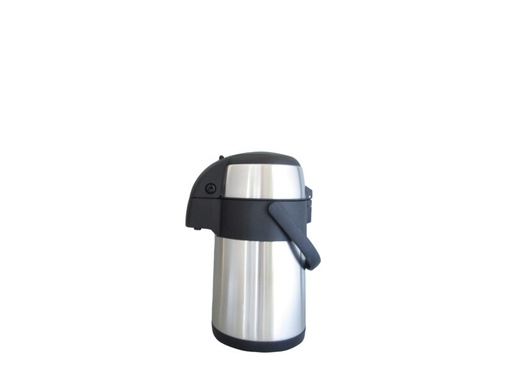 [57661222] 1.9L PUMP THERMOS STAINLESS STEEL DOUBLE WALL - SILVER LINE PRO BP1900