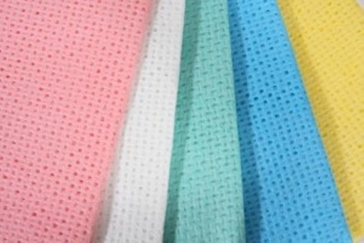 [20020079] LAVETTE BLEUE NON TISSEE  25 PCES 50X35CM