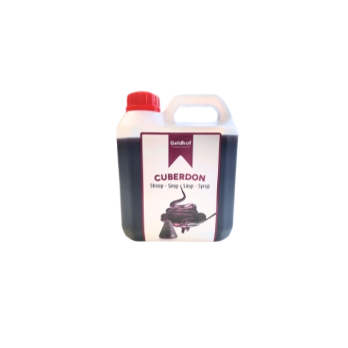 [05101213] BIDON SIROP DE CUBERDON 2,5KG GELDHOF