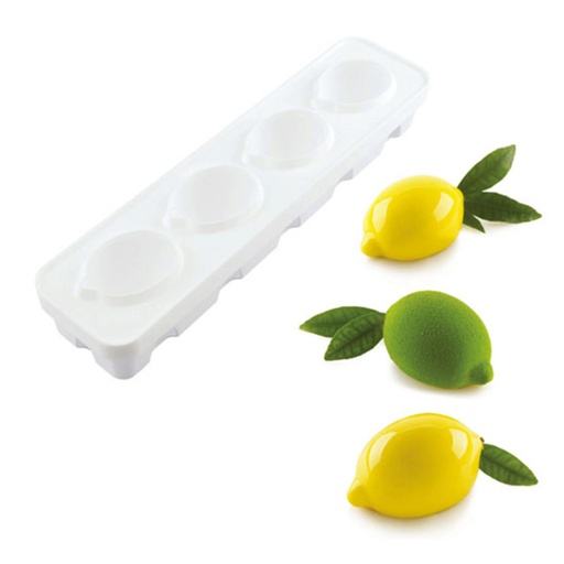 [51657397] SILIKOMART LEMON & LIME MOLD 88.5 X 61.5MM H44.7MM VOL 120ML