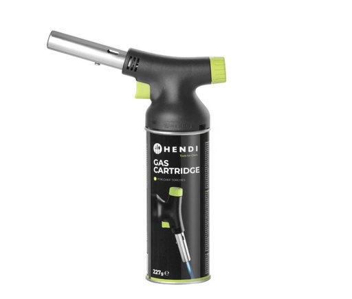 [57661021] HENDI CHALUMEAU DE CUISINE JET AVEC CARTOUCHE DE GAZ