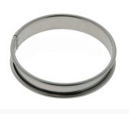 [51704187] MF CERCLE INOX BORD ROULÉ Ø  7CM HT 1,6CM